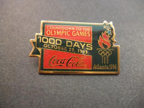 Coca Cola countdown to the Olympic Games Atlanta
